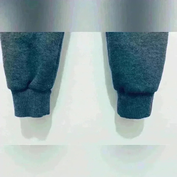 Adidas Women’s 3 Stripe Cotton Fleece Sweatpants Jogger, Size XS, Gray w/ Mango - Picture 7 of 16